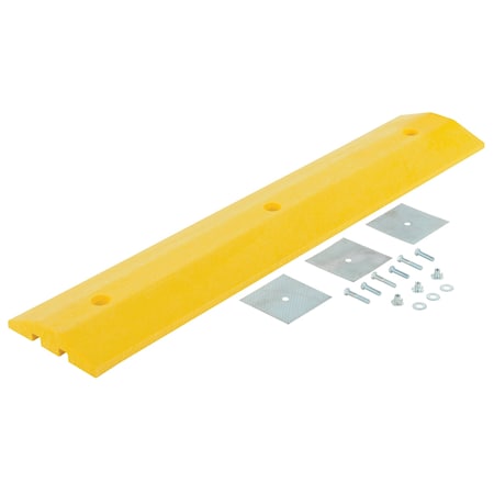 Vestil Lightweight Recycled Plastic Speed Bump SBG-48